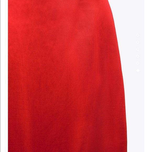 NWT Zara satin effect skirt - Picture 5 of 6
